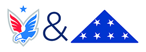 Combination Logo: There are 2 logos to be embroidered on this item. Regardless of the logo placement noted above, this combination logo has specific placements for each logo style. 1. Eagle-Only Logo on Left Chest 2. Folds of Honor Flag-Only Logo on Left Sleeve for items with sleeves OR on Back Yoke for sleeveless items. Club colors for both.